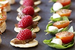 corporate catering cold canapes
