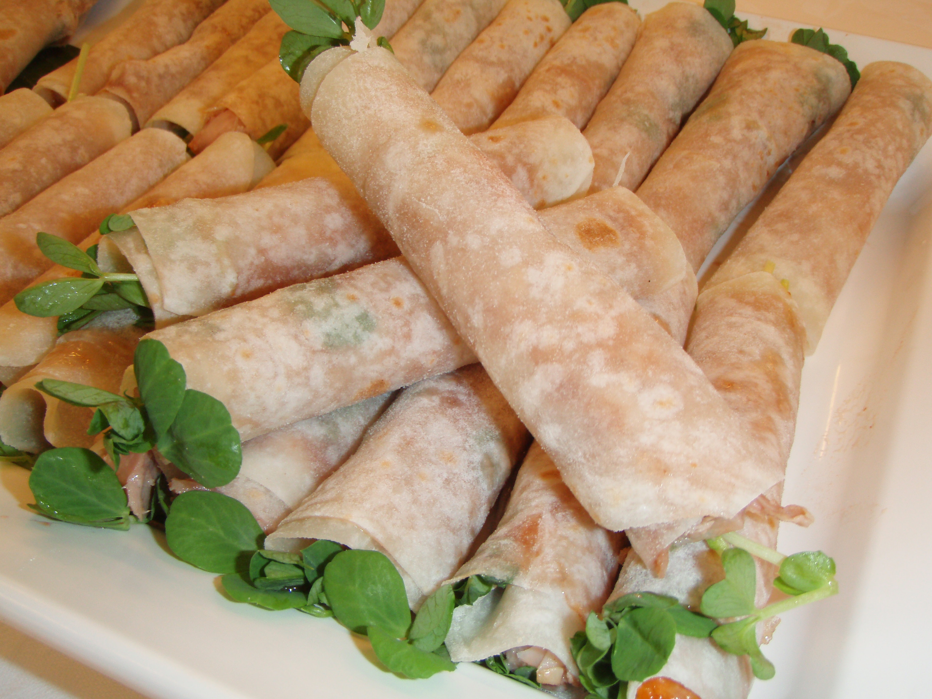 vegetarain canapes