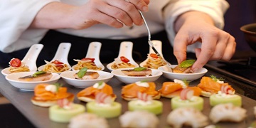 vegetarian canape catering