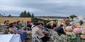 South Curl Curl beach, the Surf Club