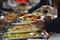 catered wedding buffet menu